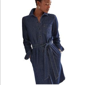 NWT Ralph Lauren Belted Denim Shirtdress size L